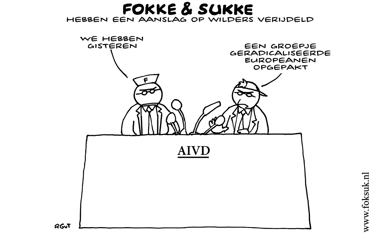 F&S hebben een aanslag op Wilders verijdeld (NEXT, vr, 01-06-12)