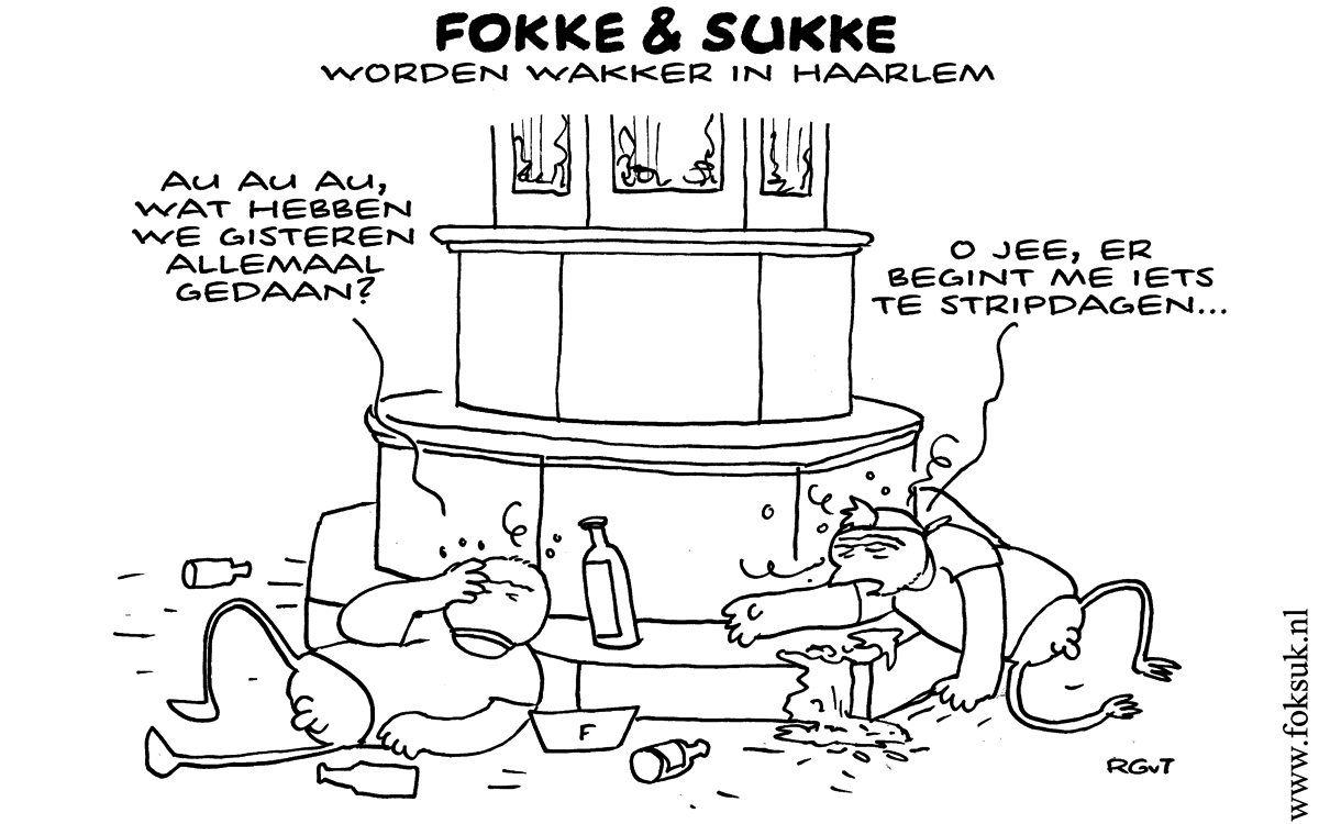 F&S worden wakker in Haarlem (NRC, za, 02-06-12)