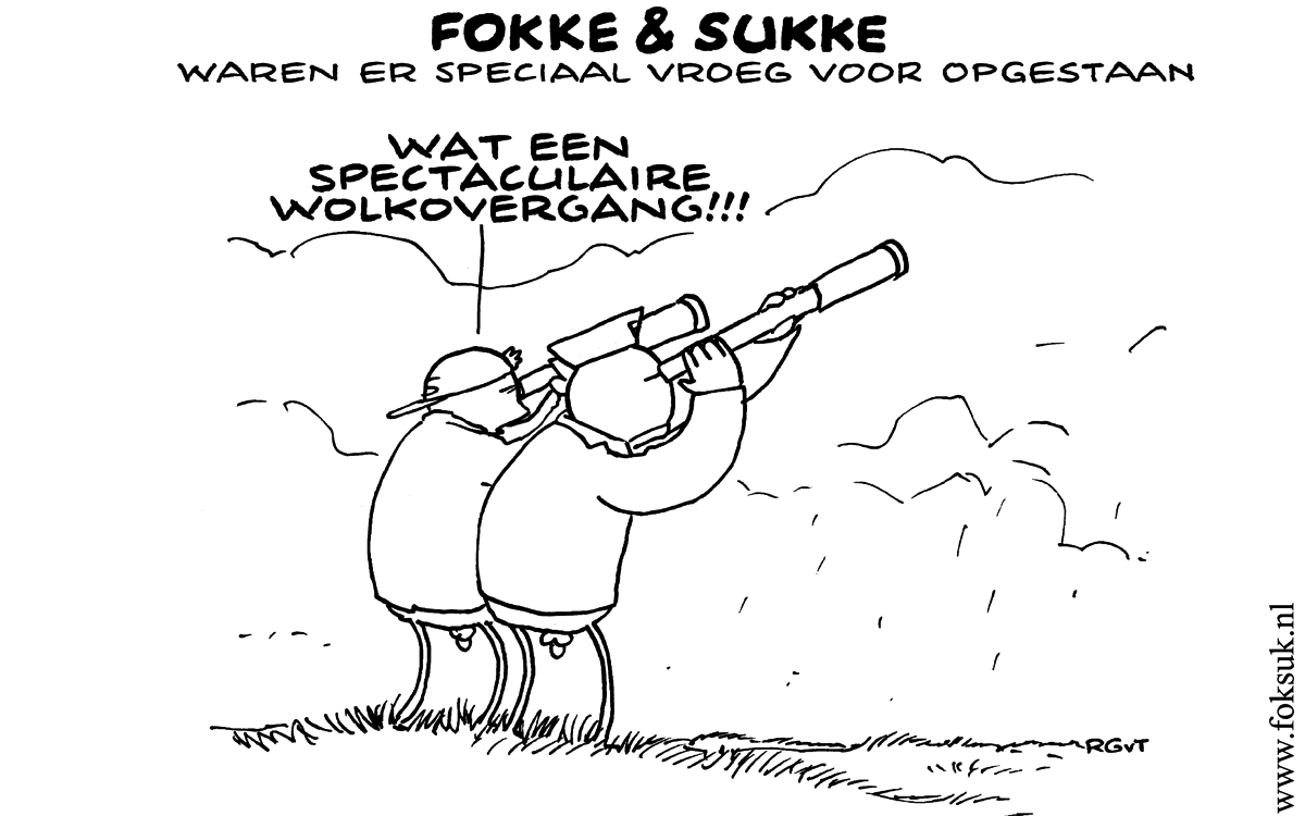 F&S waren er speciaal vroeg voor opgestaan #venusovergang (NRC, wo, 06-06-12)