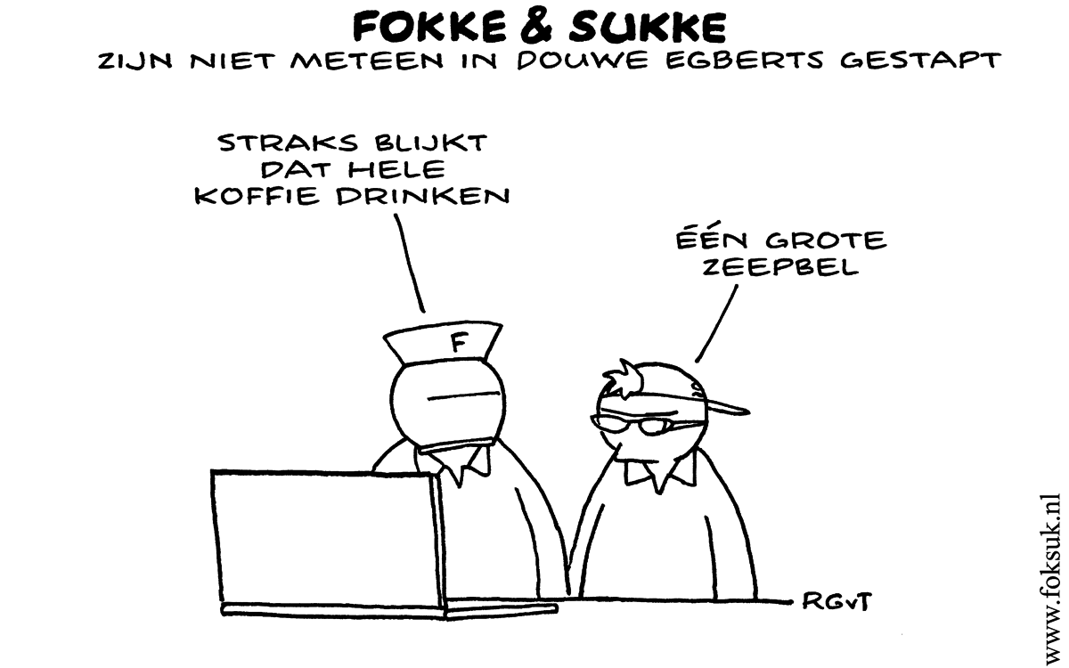 F&S zijn niet meteen in Douwe Egberts gestapt (NRC, di, 12-06-12)