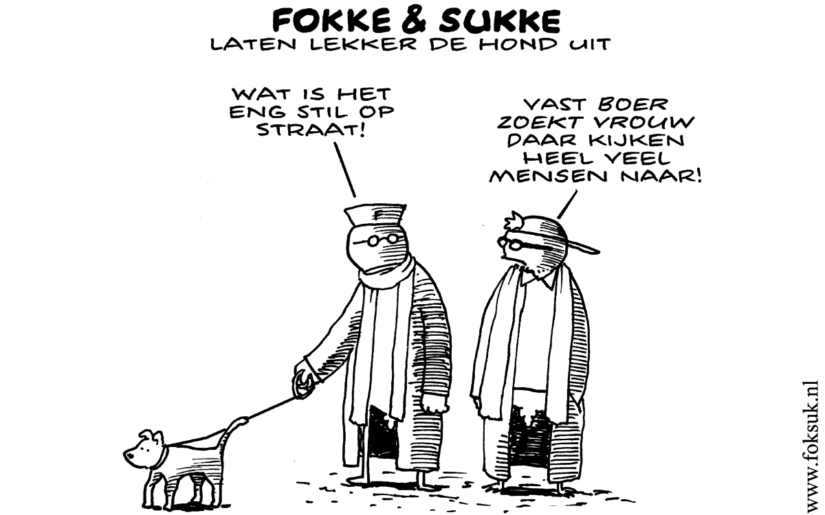 F&S laten lekker de hond uit #NEDDUI (NRC, wo, 13-06-12)