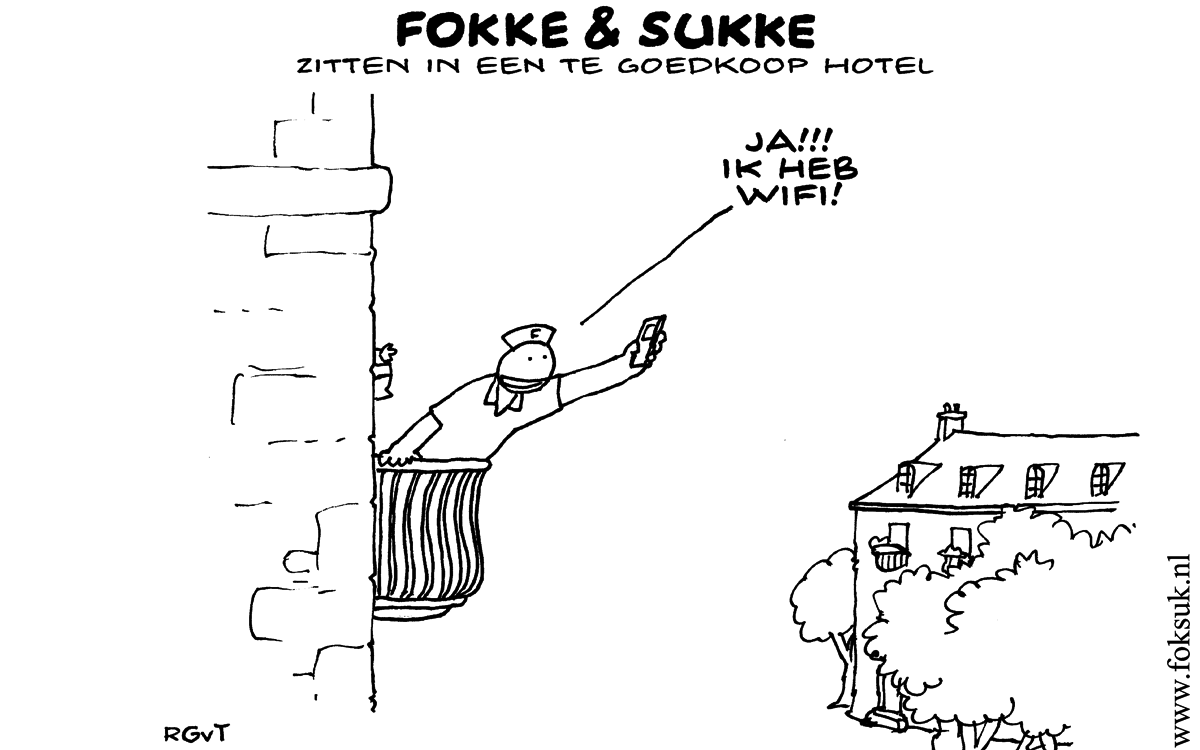 F&S zitten in een te goedkoop hotel (NEXT, wo, 25-07-12)