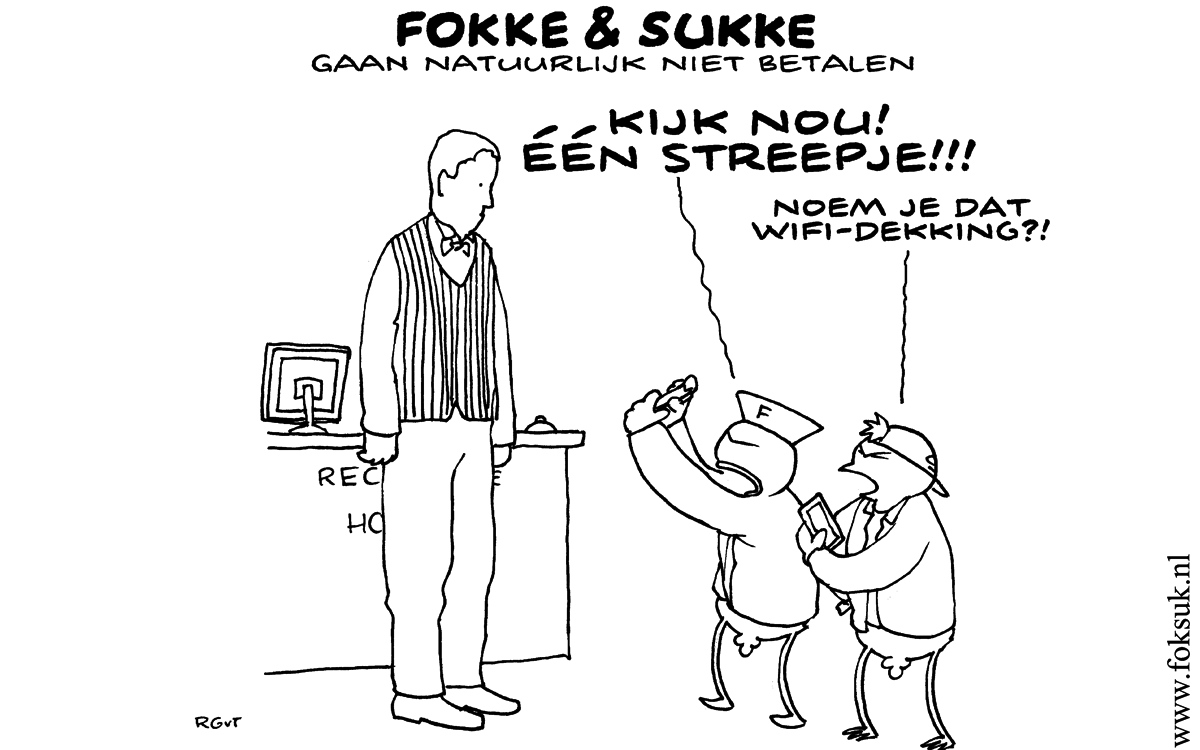 F&S gaan natuurlijk niet betalen (NRC, za, 28-07-12)