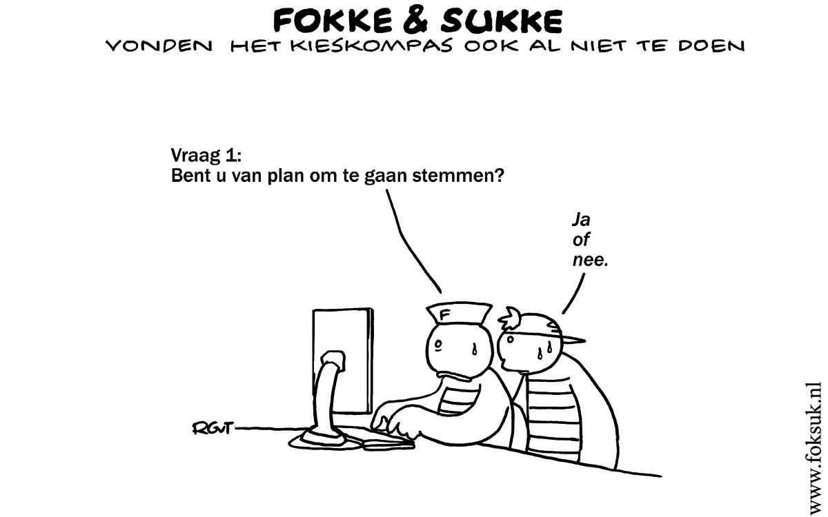 F&S vonden het kieskompas ook al niet te doen (NEXT, do, 30-08-12)