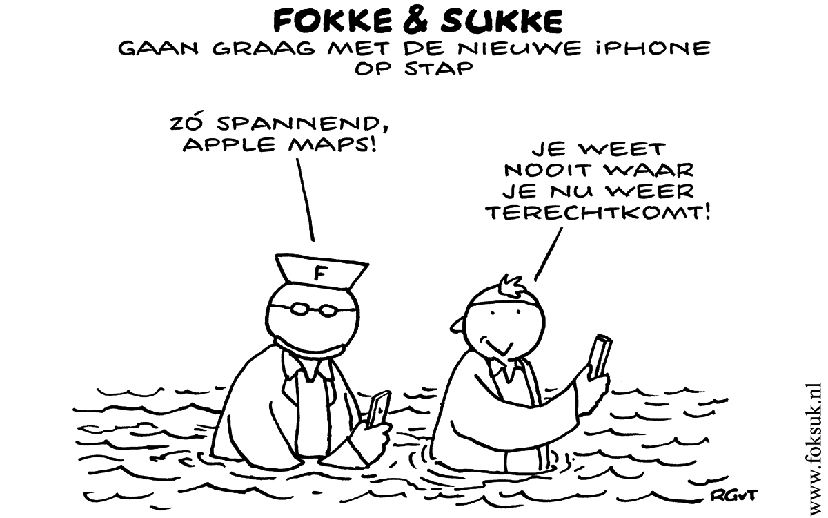 F&S gaan graag met de nieuwe iPhone op stap (NEXT, di, 02-10-12)