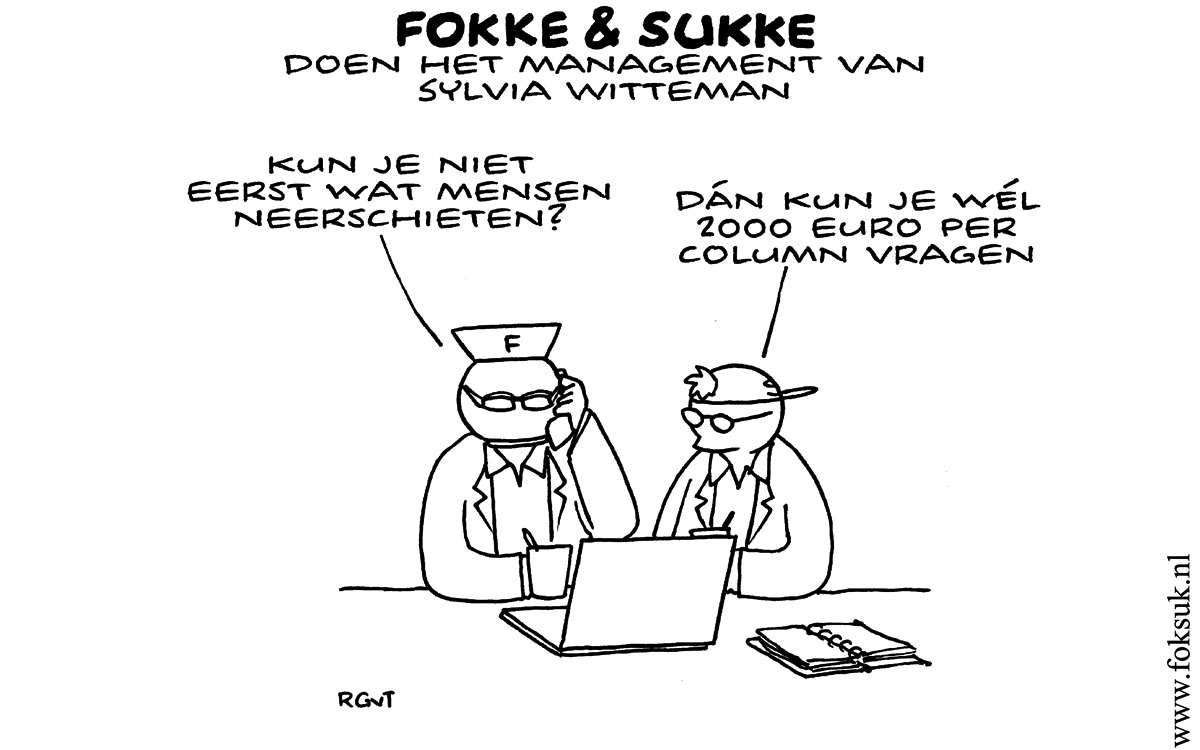 F&S doen het management van Sylvia Witteman (NEXT, ma, 15-10-12)