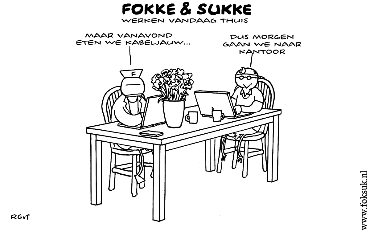 F&S werken vandaag thuis (NEXT, di, 16-10-12)