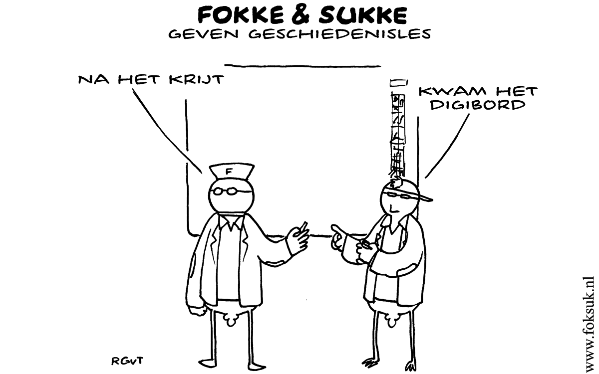 F&S geven geschiedenisles (NEXT, wo, 18-10-12)