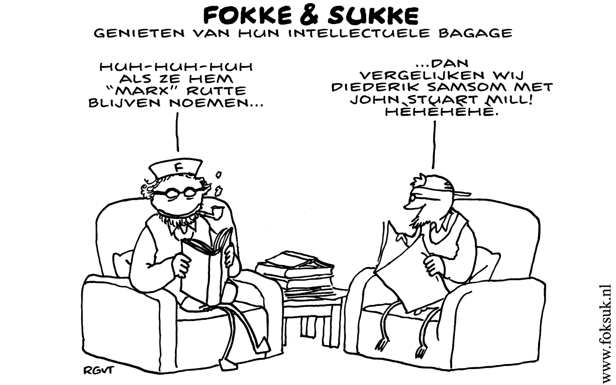 F&S genieten van hun intellectuele bagage (NRC, za, 03-11-12)