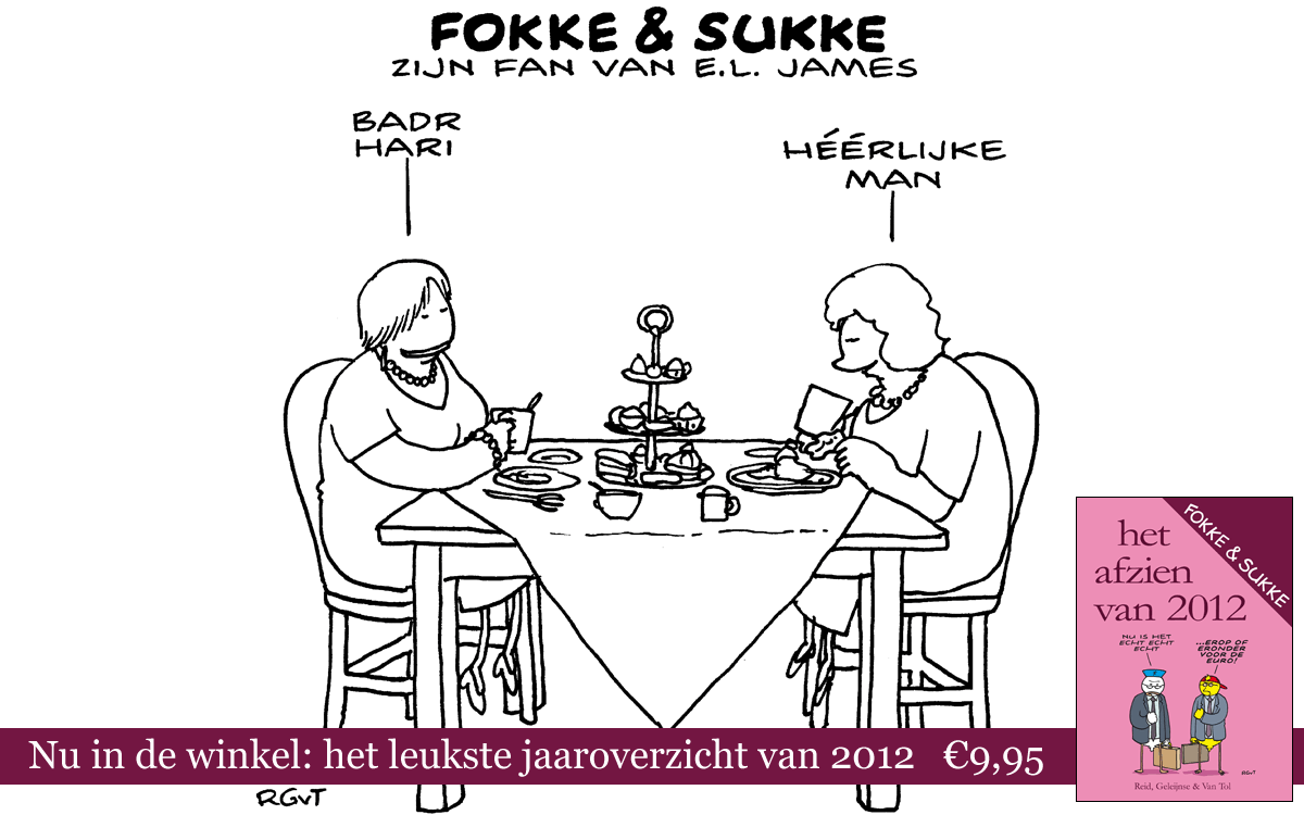 F&S zijn fan van E.L. James (NEXT, di, 13-11-12)