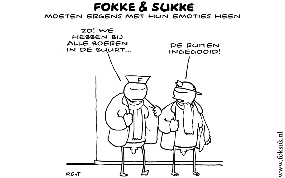 F&S moeten ergens met hun emoties heen #Vaatstra (NEXT, wo, 21-11-12)