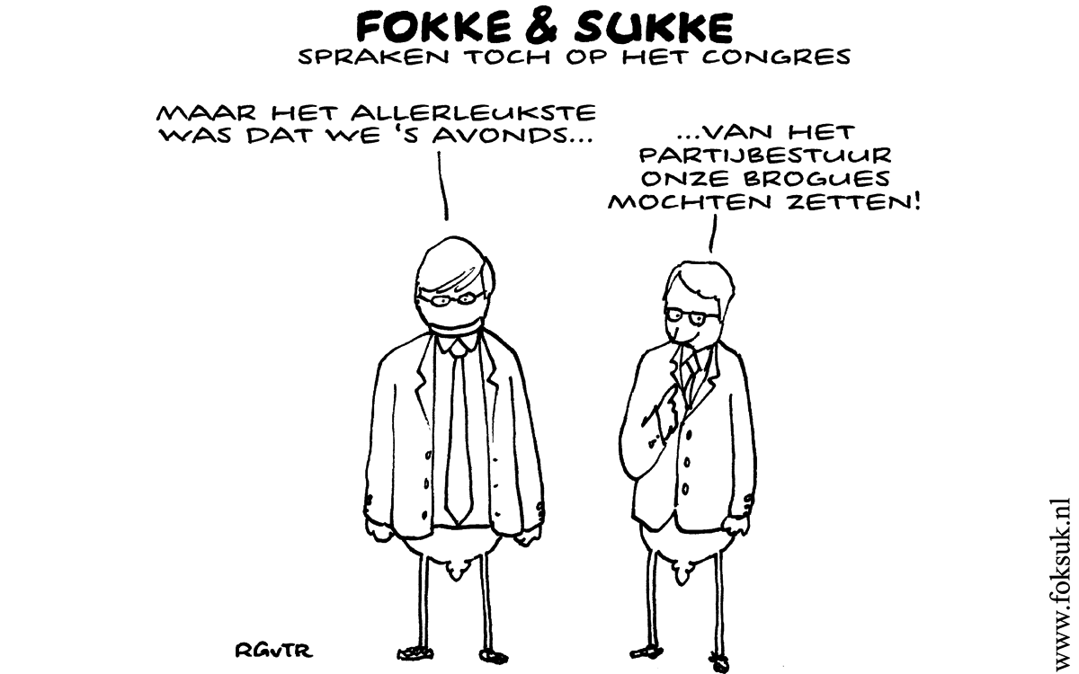 F&S spraken toch op het congres (NRC, ma, 26-11-12)