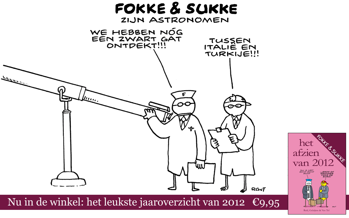 F&S zijn astronomen (NRC, wo, 28-11-12)