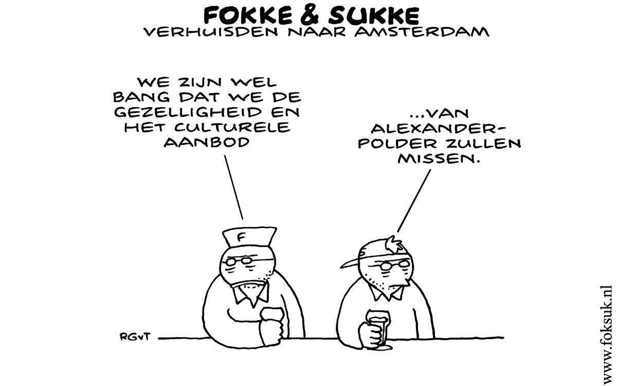 F&S verhuisden naar Amsterdam (NRC, vr, 07-12-12)