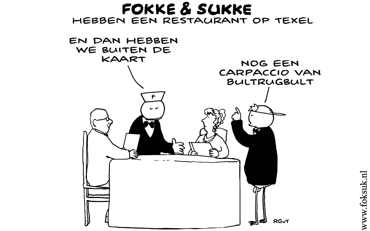 F&S hebben een restaurant op texel (NRC, ma, 17-12-12)