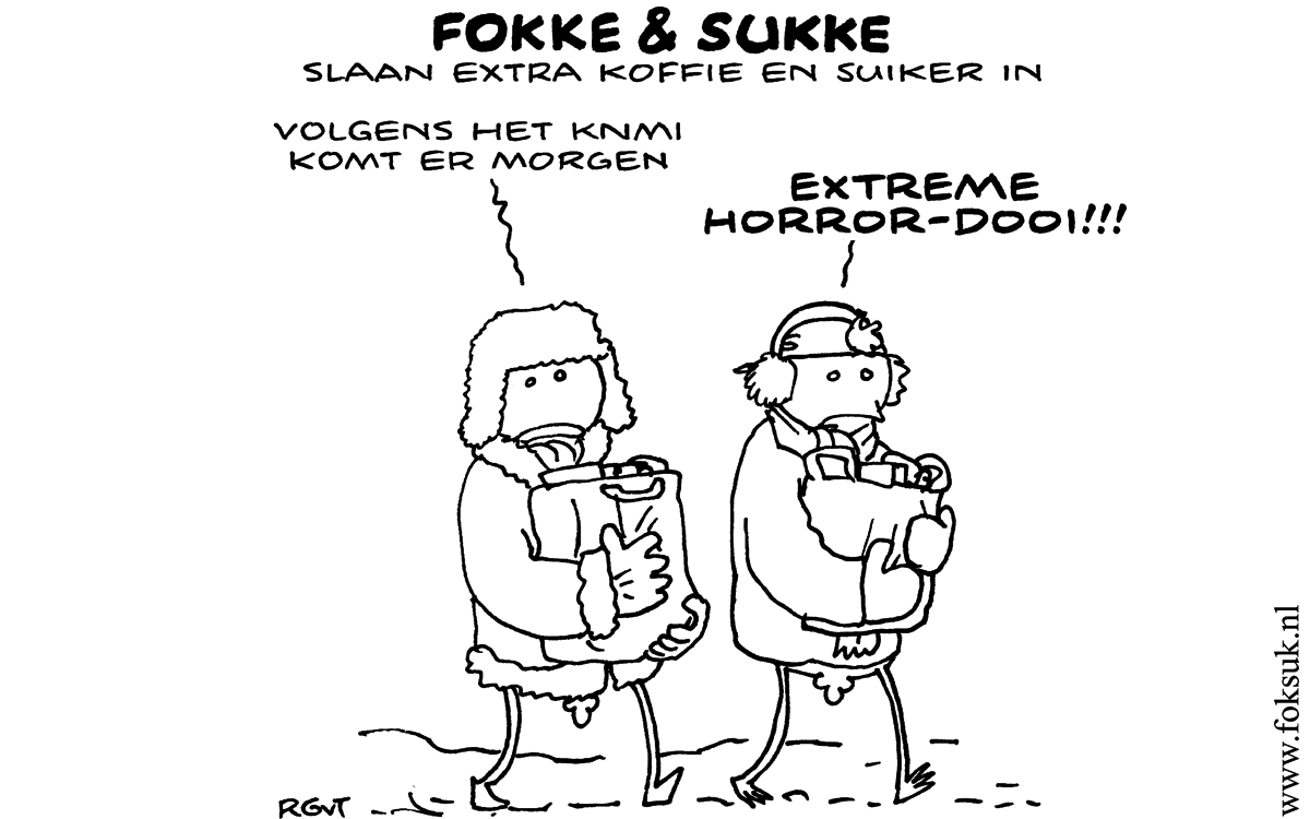 F&S slaan extra koffie en suiker in (NRC, za, 26-01-13)