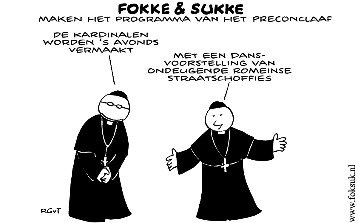 F&S maken het programma van het preconclaaf (NEXT, do, 07-03-13)