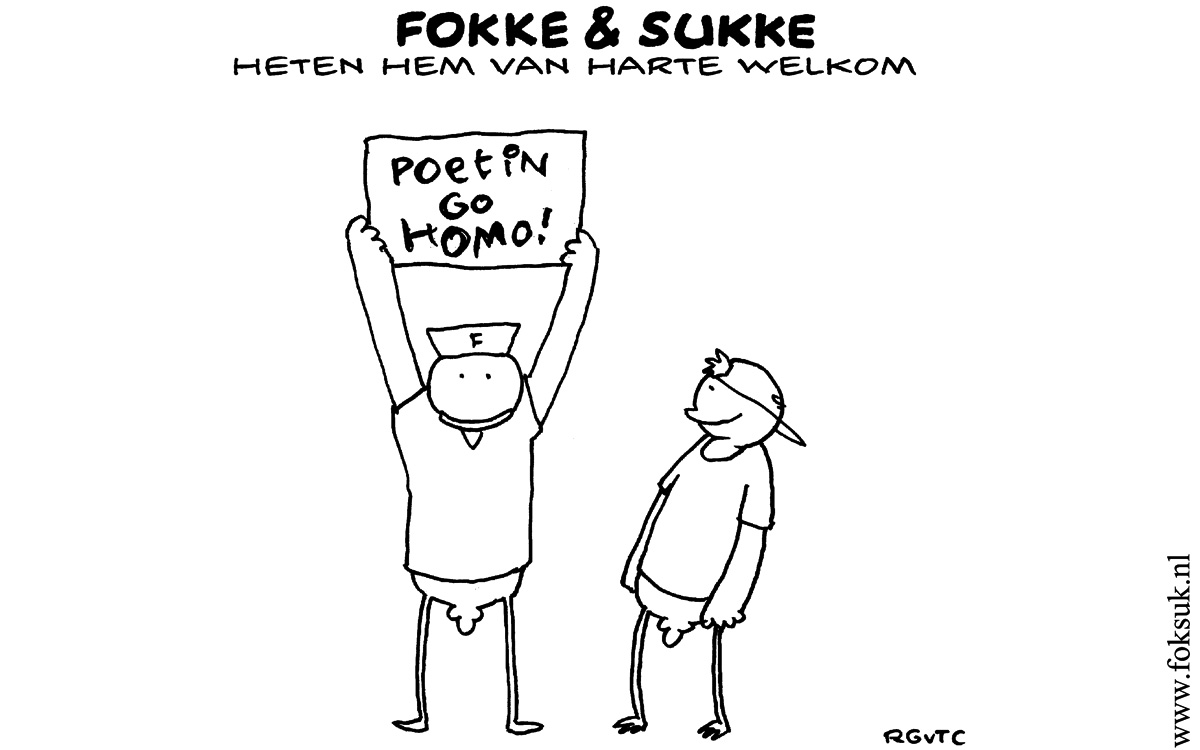 F&S heten hem van harte welkom (NRC, za, 06-04-13)