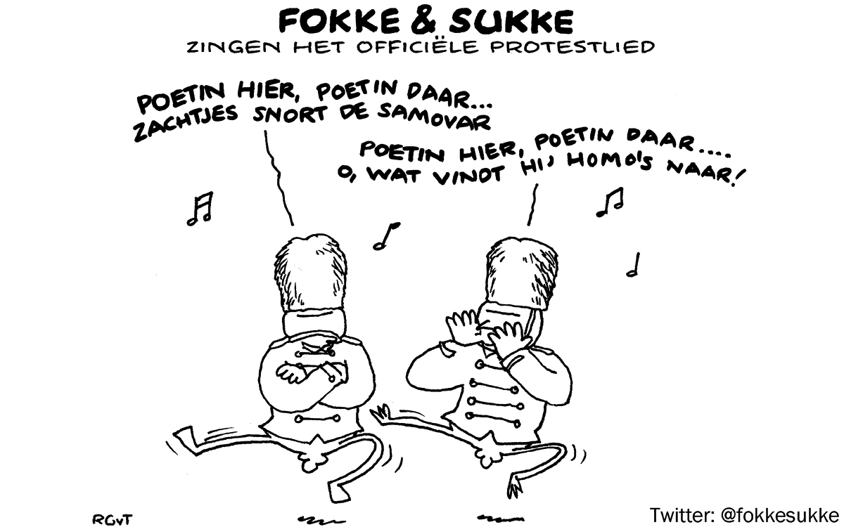 F&S zingen het officiele protestlied #Poetin (NEXT, ma, 08-04-13) via @fokkesukke