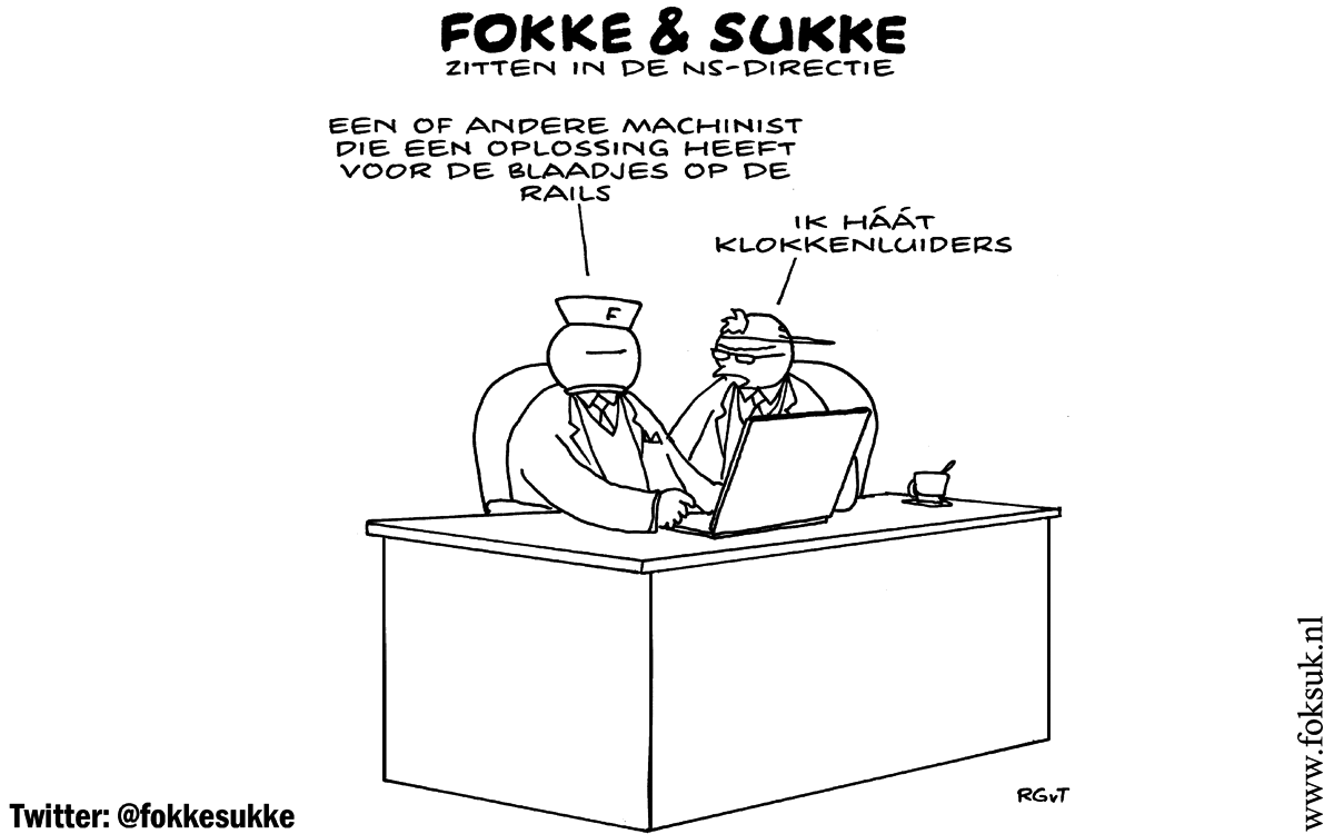 F&S zitten inde NS-directie (NEXT, di, 16-04-13) ***volg @fokkesukke op Twitter***