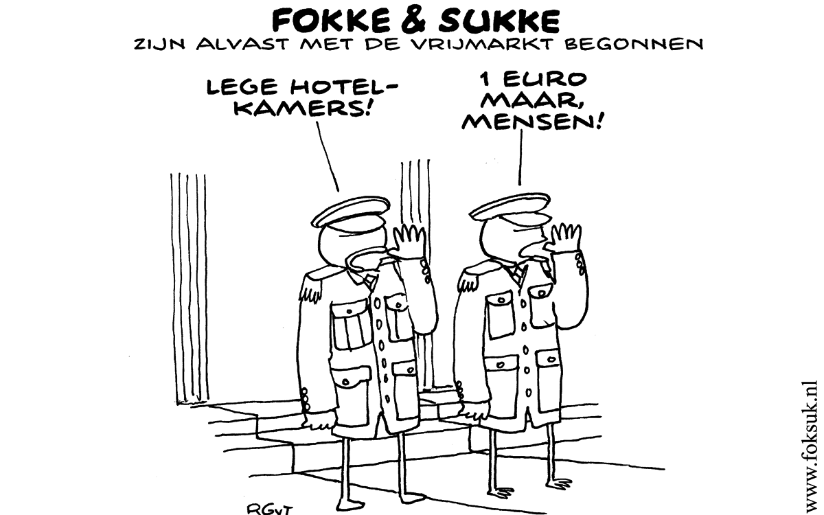 F&S zijn alvast met de vrijmarkt begonnen (NEXT, ma, 29-04-13) Volg @fokkesukke