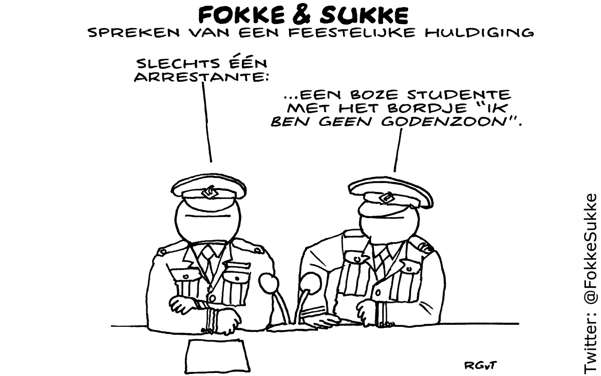 F&S spreken van een feestelijke huldiging (Next, ma, 06-05-13) Volg de makers op Twitter: @fokkesukke