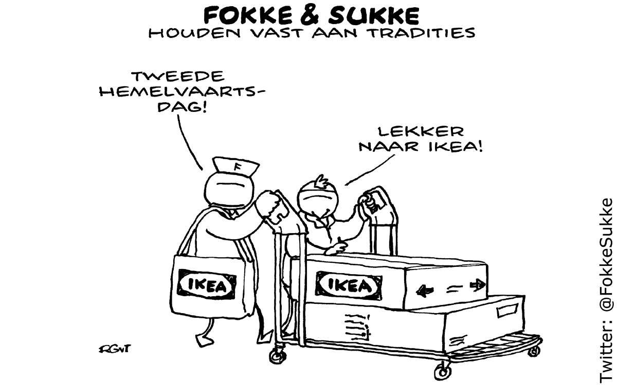 F&S houden vast aan tradities (NRC, vr, 10-05-13)
