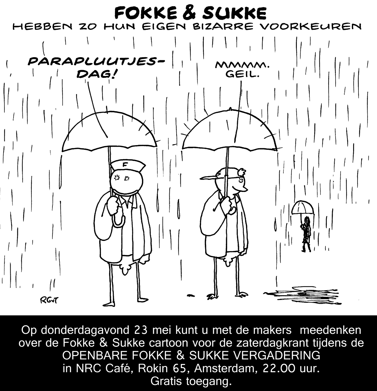 F&S hebben zo hun eigen bizarre voorkeuren (ma, 13-05-13)