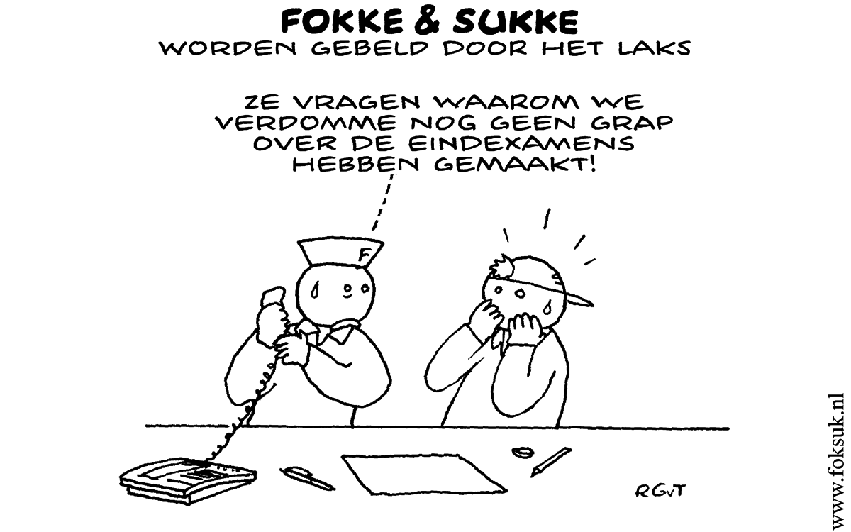 F&S worden gebeld door het LAKS (NRC, vr, 24-05-13)