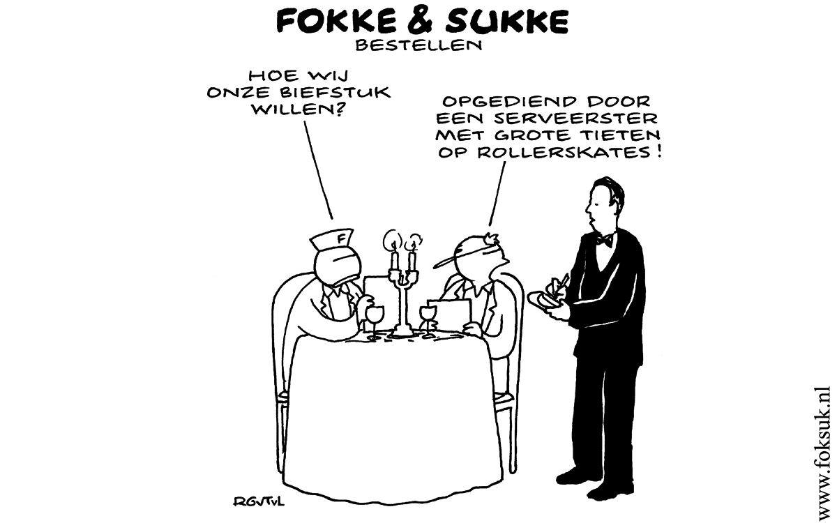 F&S bestellen hun biefstuk (NRC, za, 01-06-13)