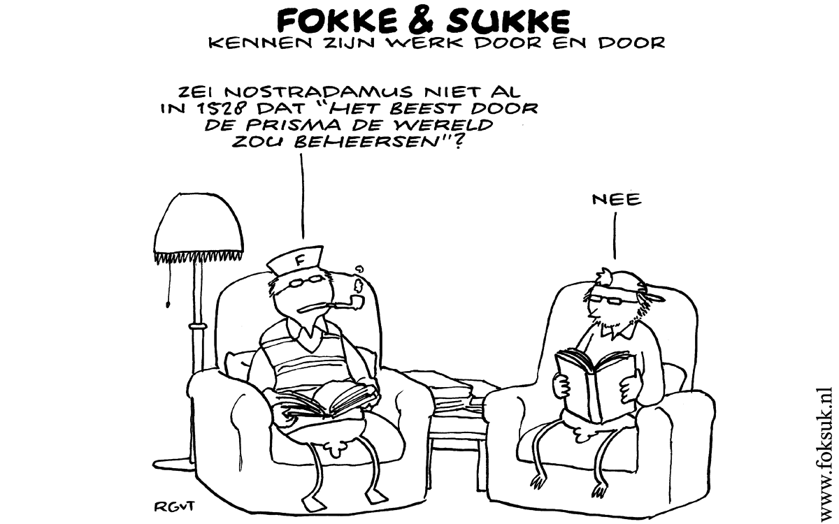 F&S kennen zijn werk door en door (NRC, do, 13-06-13)