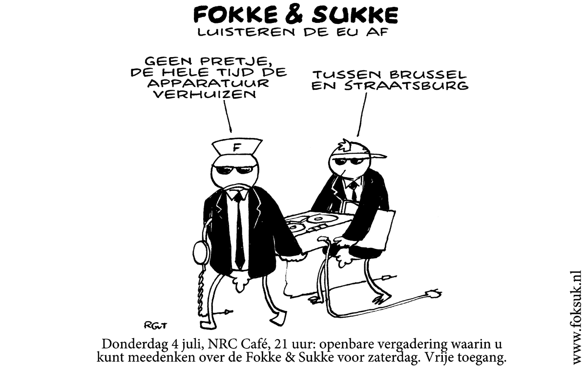 F&S luisteren de EU af (NEXT, di, 02-07-13)