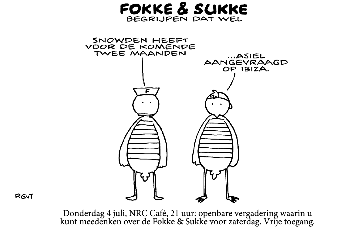 F&S begrijpen dat wel (NRC, wo, 03-07-13)