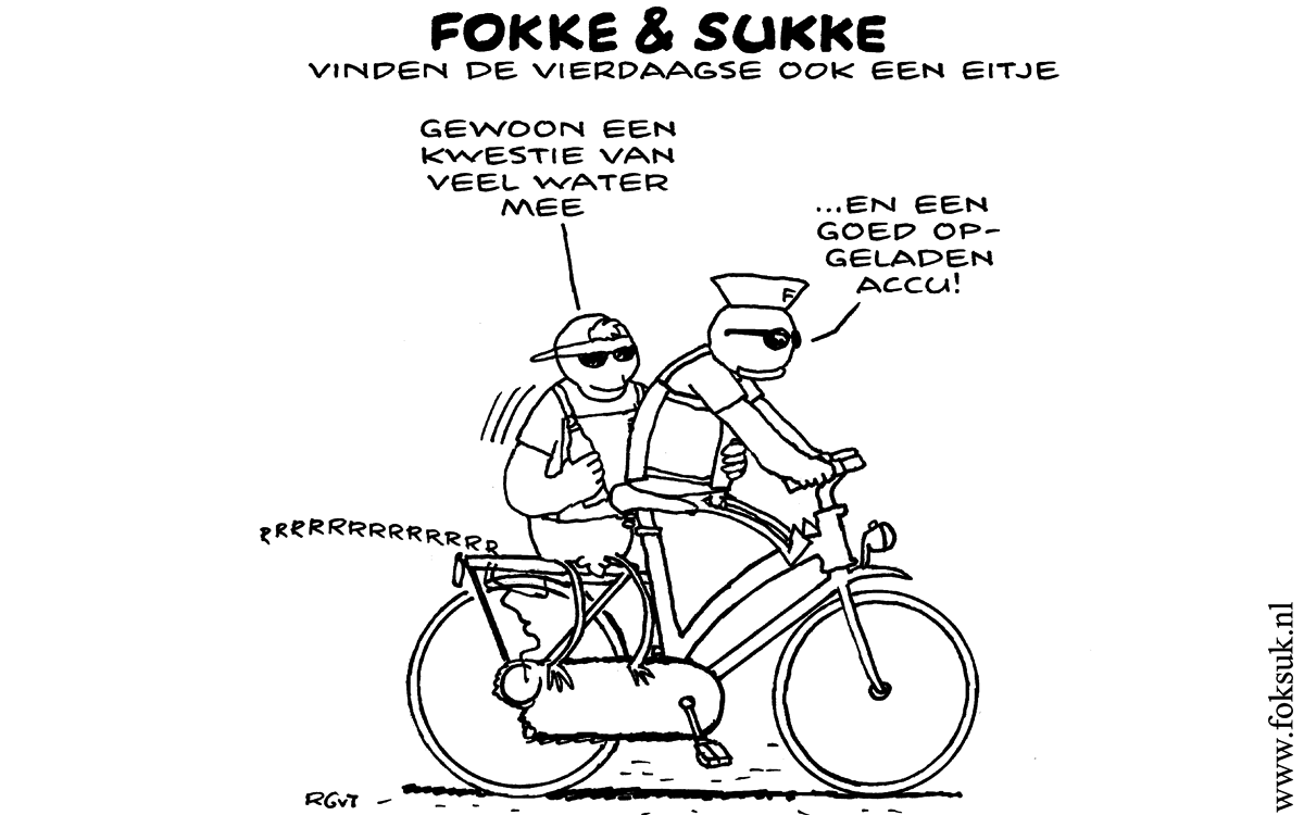 F&S vinden de #vierdaagse ook een eitje (NRC, wo, 17-07-13)