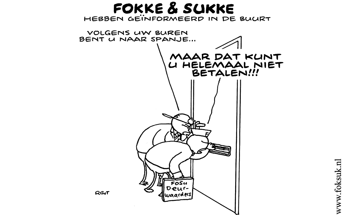 F&S hebben geinformeerd in de buurt (NRC, ma, 29-07-13)