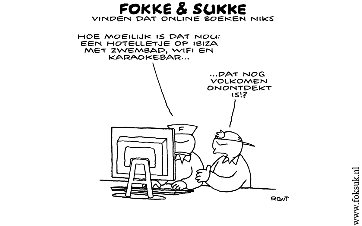 F&S vinden dat online boeken niks (NRC, di, 30-07-13)