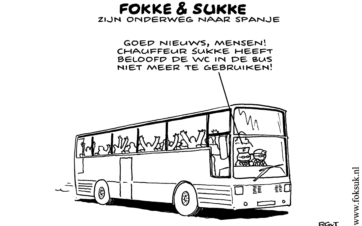 F&S zijn onderweg naar Spanje (NRC, 02-08-13)