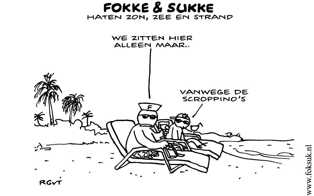F&S haten zon, zee en strand (NRC, di, 06-08-13)