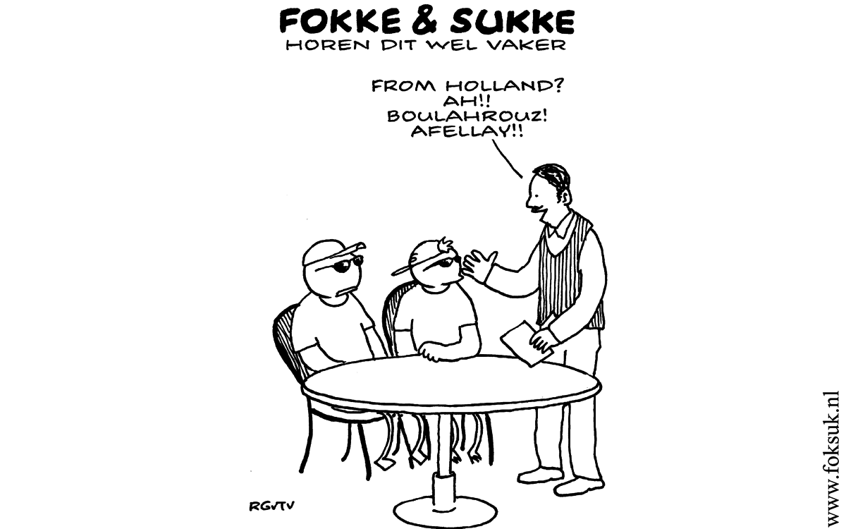 F&S horen dit wel vaker (NRC, ma, 12-08-13)