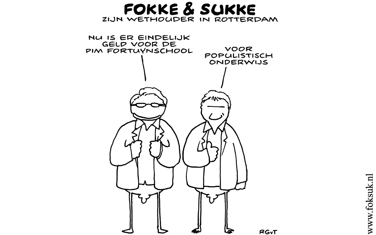 F&S zijn wethouder in Rotterdam (NRC, do, 12-09-13)