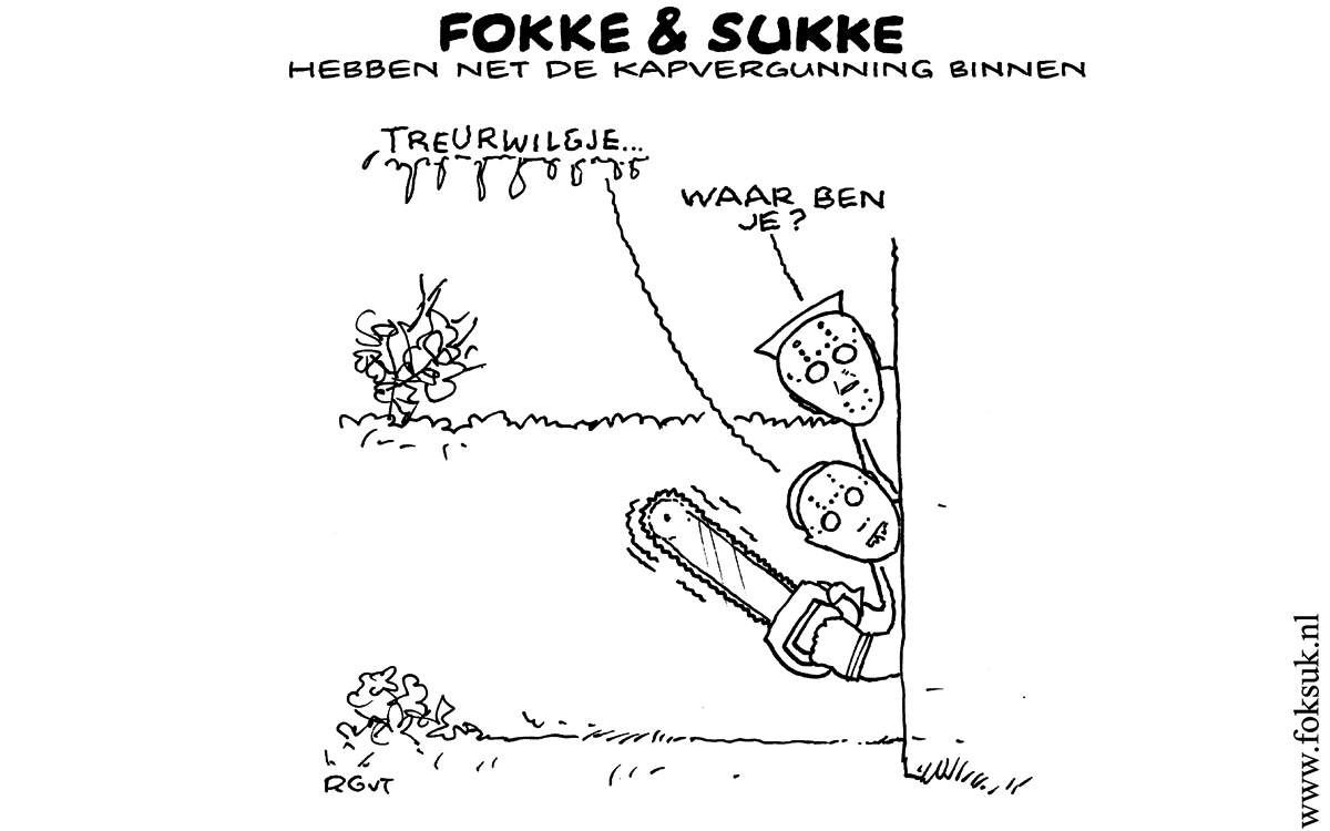F&S hebben net de kapvergunning binnen (NEXT, vr, 13-09-13)