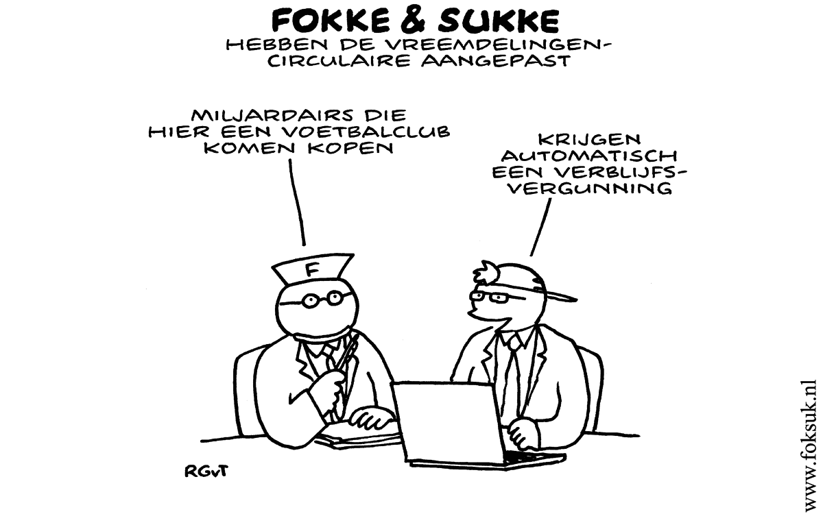 F&S hebben de vreemdelingencirculaire aangepast (NRC, ma, 23-09-13)