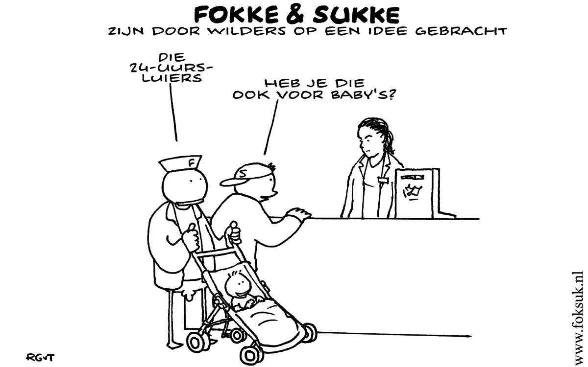 F&s zijn door wilders op een idee gebracht (NRC, di, 01-10-13)