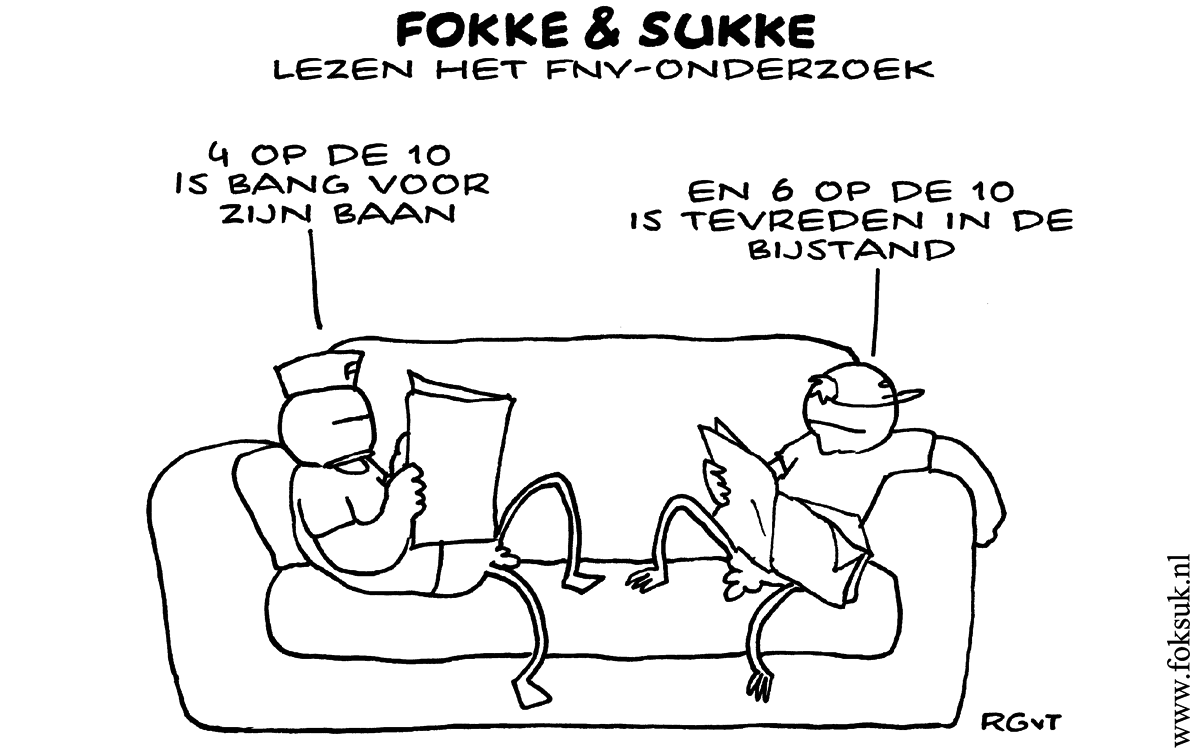 F&S lezen het FNV-onderzoek (NRC, di, 08-10-13)