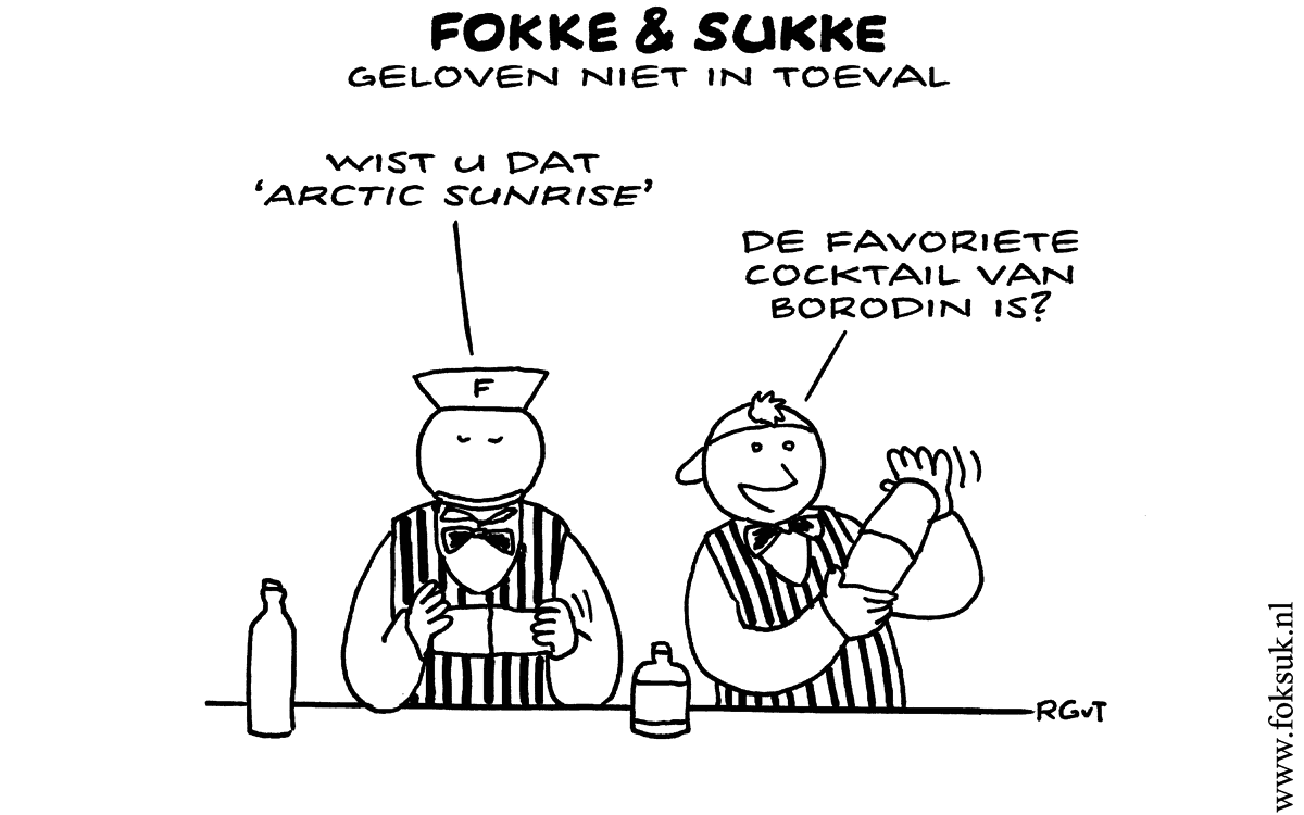 F&S geloven niet in toeval (NRC, do, 10-10-13)