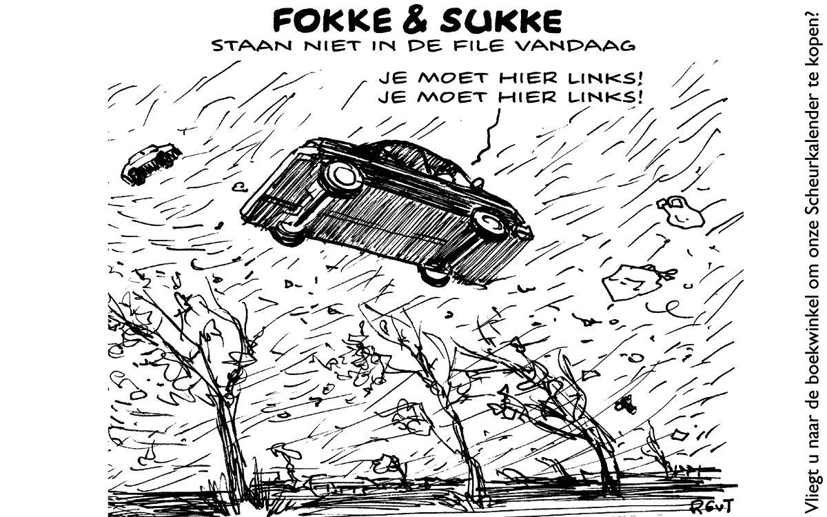 F&S staan niet in de file vandaag (NRC, ma, 28-10-13)