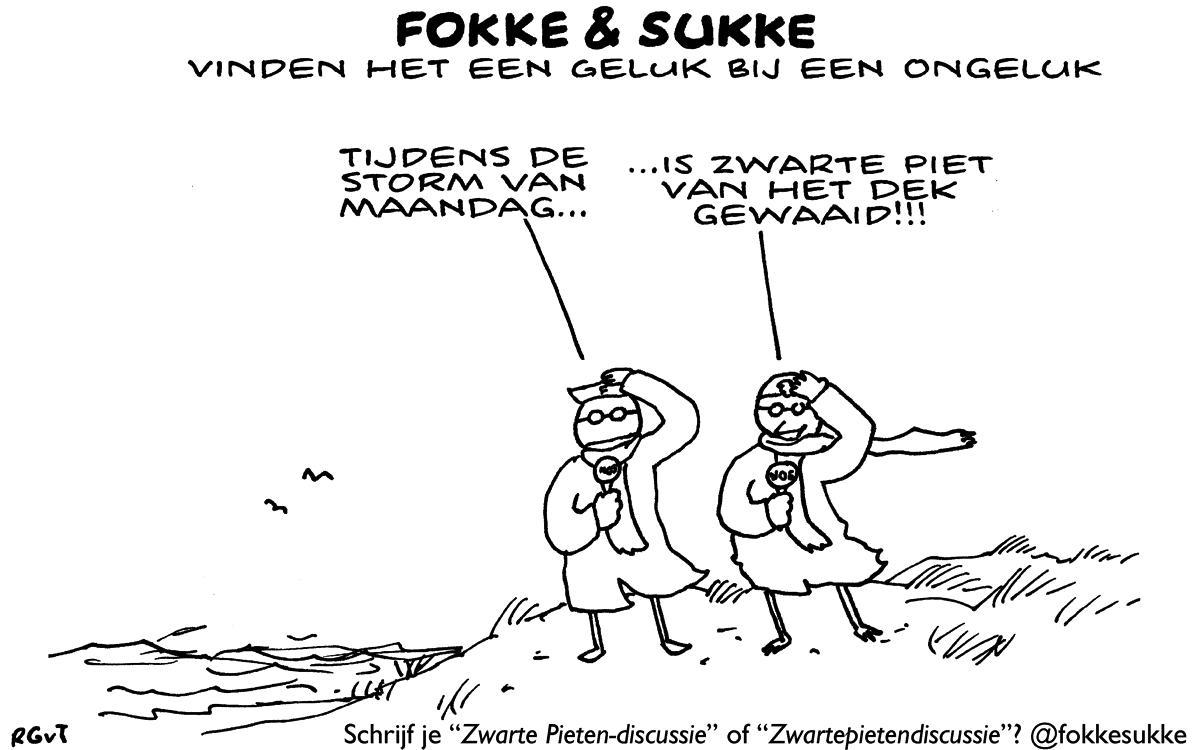 F&S vinden het een geluk bij een ongeluk (NRC, wo, 30-10-13)