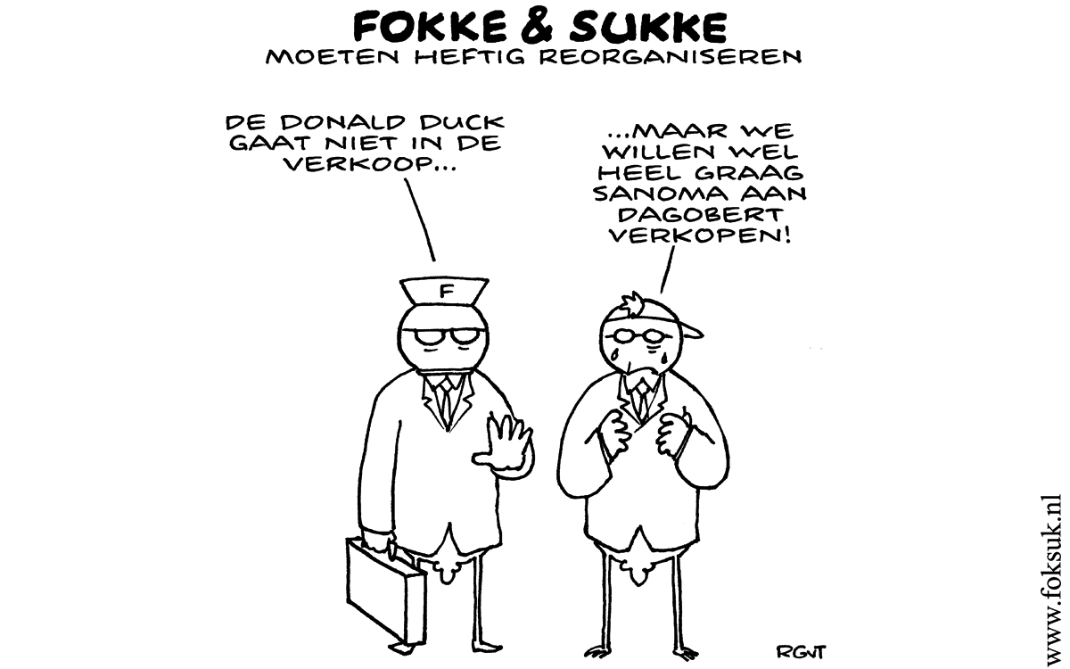 F&S moeten heftig reorganiseren (NRC, vr, 01-11-13)
