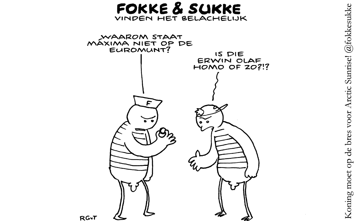 F&S vinden het belachelijk #euromunt (NRC, za 02-11-13)