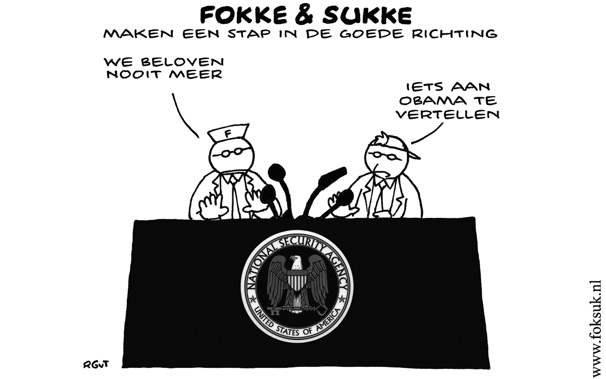 F&S maken een stap inde goede richting #NSA (NRC, ma, 04-11-13)